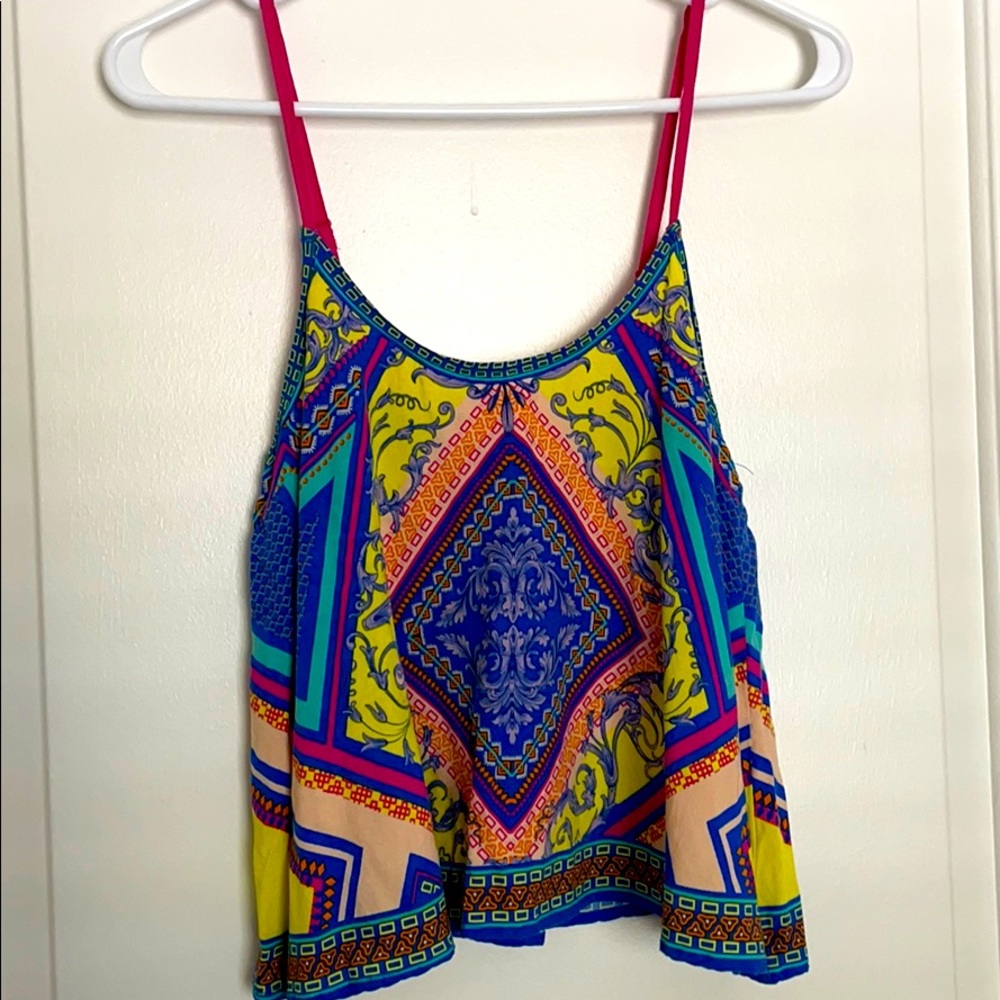 Printed tank top